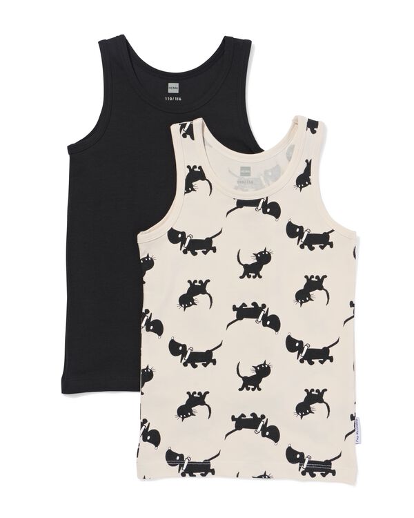 d&eacute;bardeur enfant Takkie et Siepie - 2 pi&egrave;ces noir/blanc noir/blanc - 19203660BLACKWHITE - HEMA