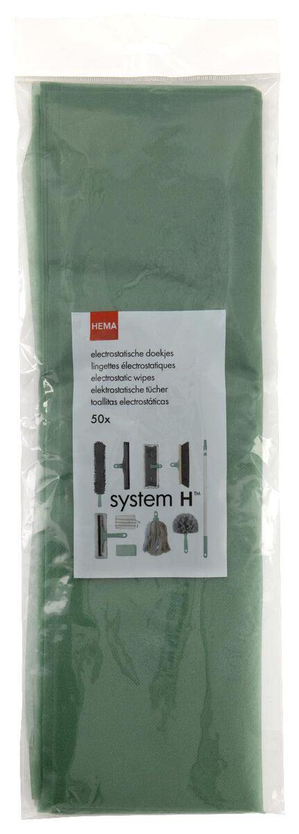 50er-Pack elektrostatische Bodentücher, H-System - 20510082 - HEMA