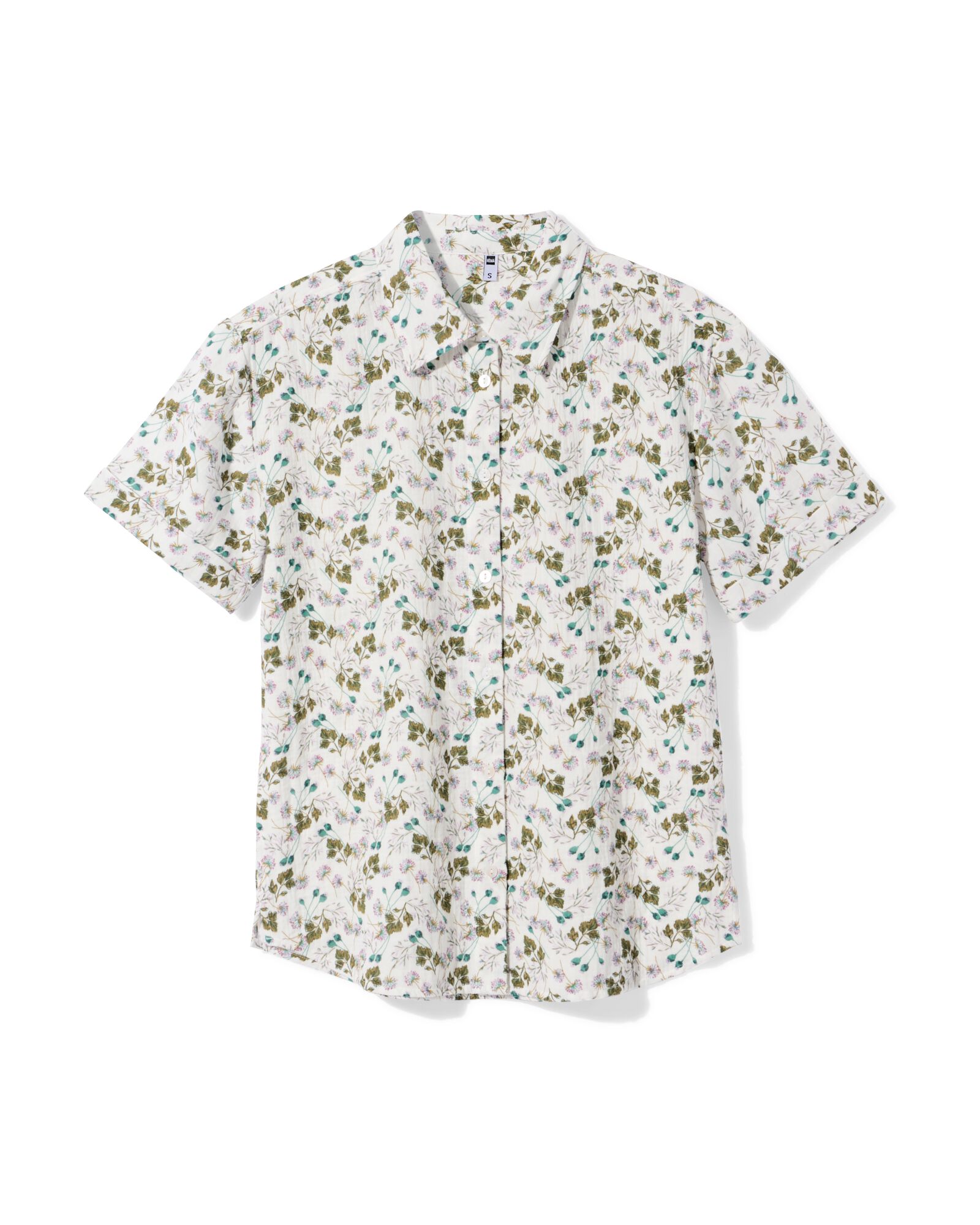 damesblouse Kai mousseline bloemen  multi - 36303560MULTI - HEMA