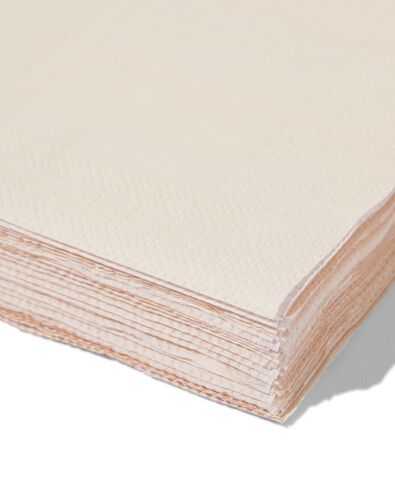 servetten beige duo 24x24cm - 14250189 - HEMA