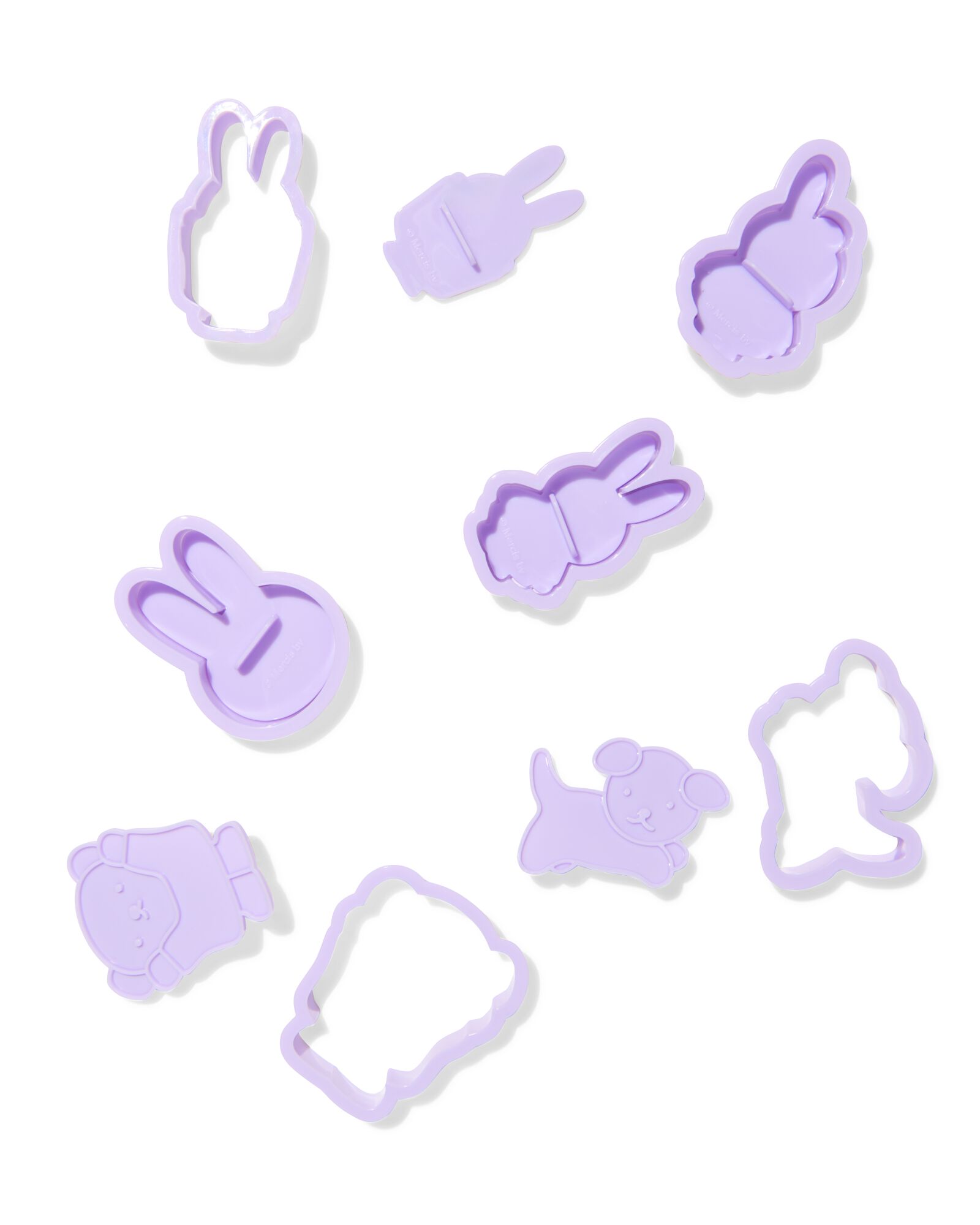 Miffy Ausstechformen &ndash; 6 St&uuml;ck - 60410281 - HEMA