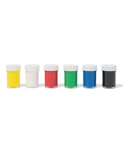plakkaatverf - 6 stuks - 15900249 - HEMA