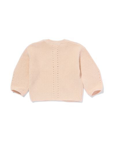 pull b&eacute;b&eacute; en maille &eacute;cru - 33053250ECRU - HEMA