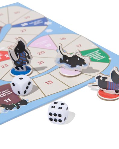 Takkie und Siepie Weihnachtsrennen, Brettspiel - 25300179 - HEMA