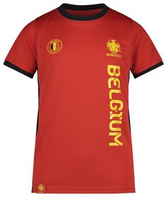 t-shirt enfant EURO rouge rouge - 1000019562 - HEMA