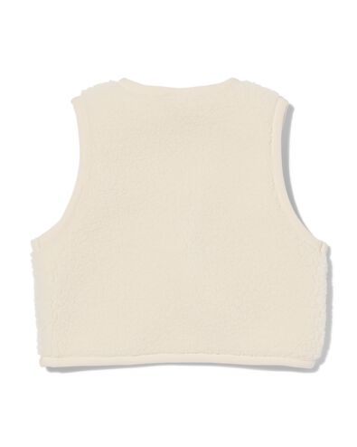 gilet b&eacute;b&eacute; teddy &eacute;cru - 33076260ECRU - HEMA