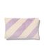 Kissenbezug, Baumwolle, Streifen, 50 x 30 cm, violett - 7323043 - HEMA