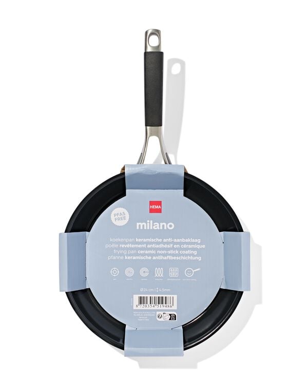 pan &Oslash;24cm Milano PFAS vrij - 80120002 - HEMA
