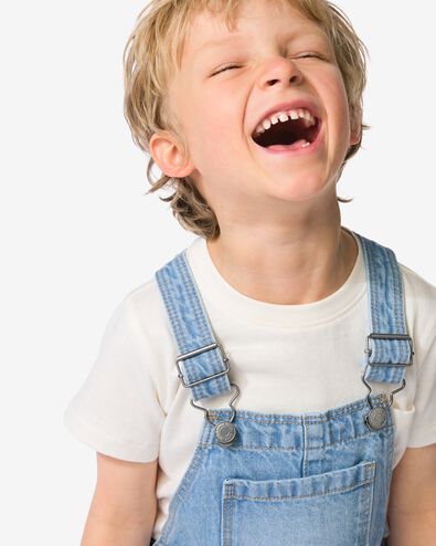 combinaison enfant jean beige beige - 30715504BEIGE - HEMA