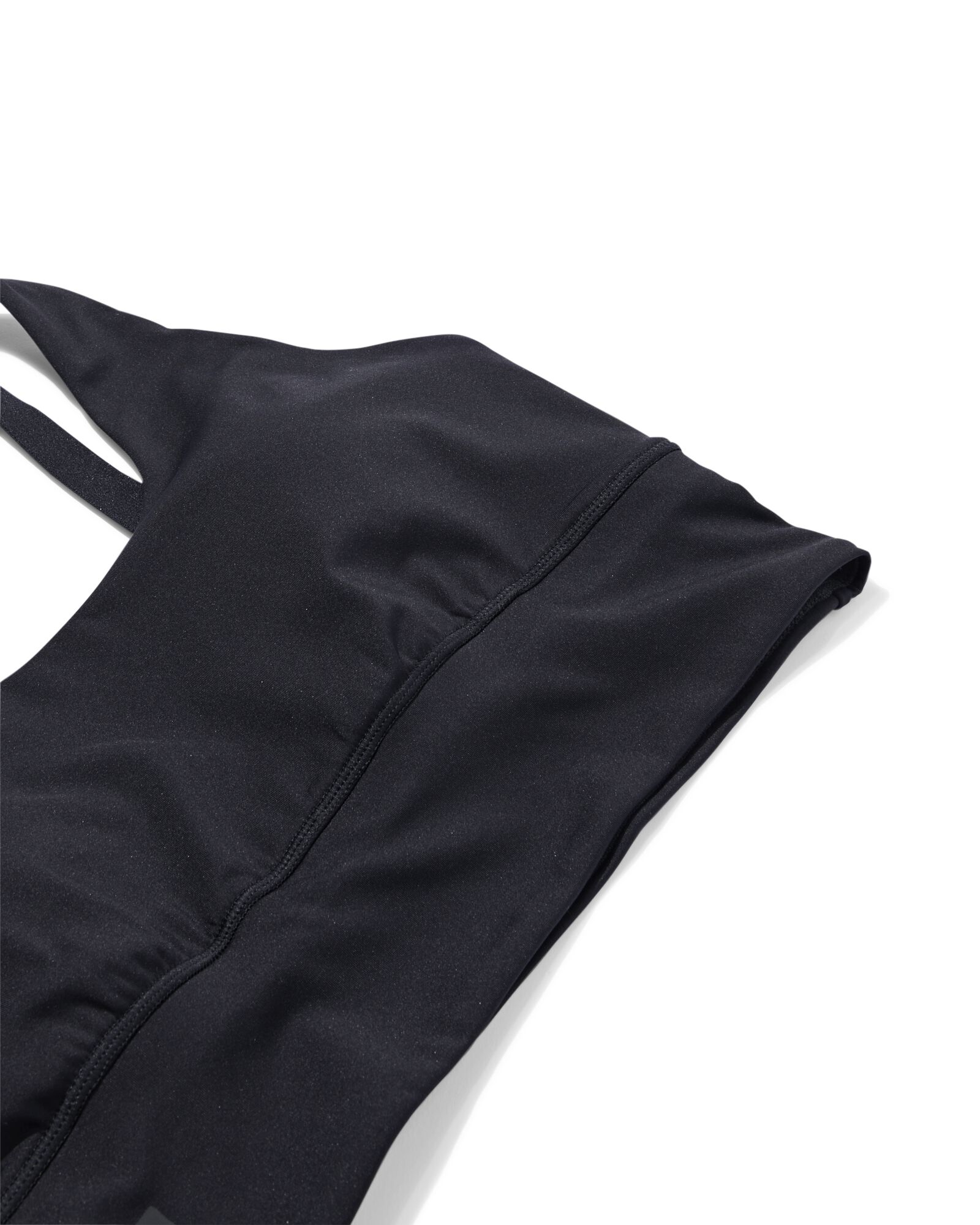 Sport-BH mit Unterst&uuml;tzung Light, b&uuml;gellos schwarz schwarz - 21700255BLACK - HEMA