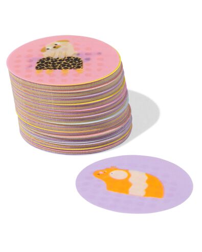 autocollants pour outil de tampon animaux de compagnie - 160 pi&egrave;ces - 15900365 - HEMA