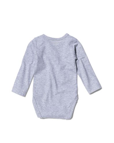 body stretch grijsmelange - 1000011997 - HEMA