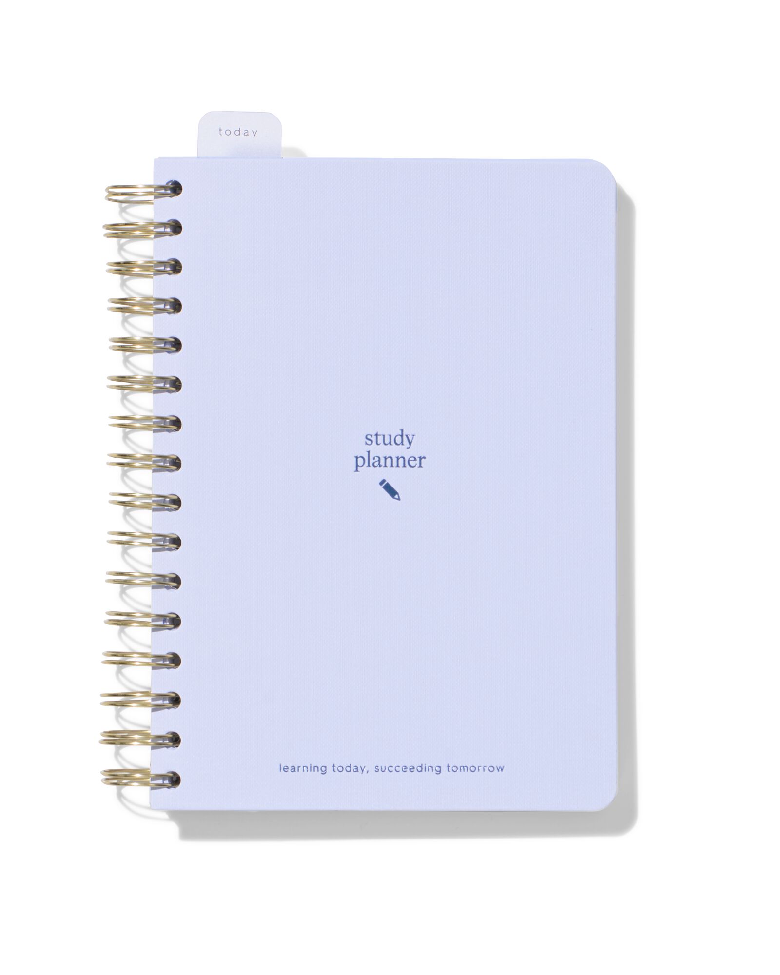 agenda d'&eacute;tudes 21x27 cm bleu clair - 14103710 - HEMA