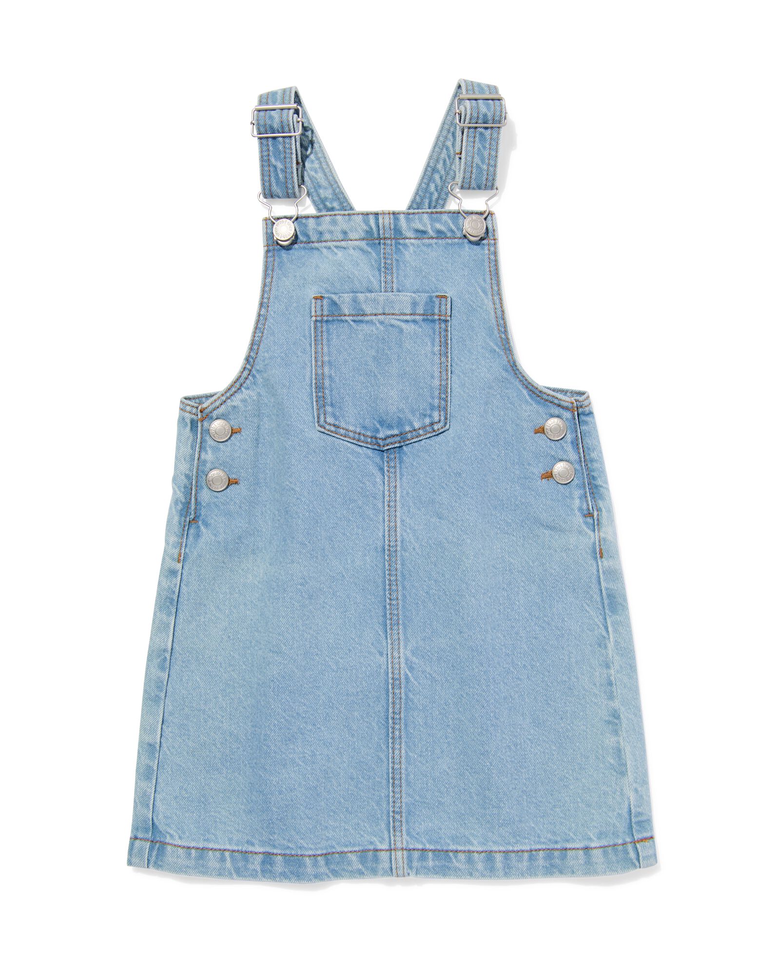 Kinder-Latzkleid  hellblau - 30825900LIGHTBLUE - HEMA