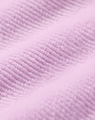 newborn boxpakje rib velours paars paars - 33439320PURPLE - HEMA