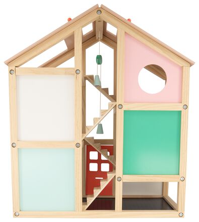 Holz-Puppenhaus, möbliert, 52 x 24 x 61.5 cm - 15130100 - HEMA