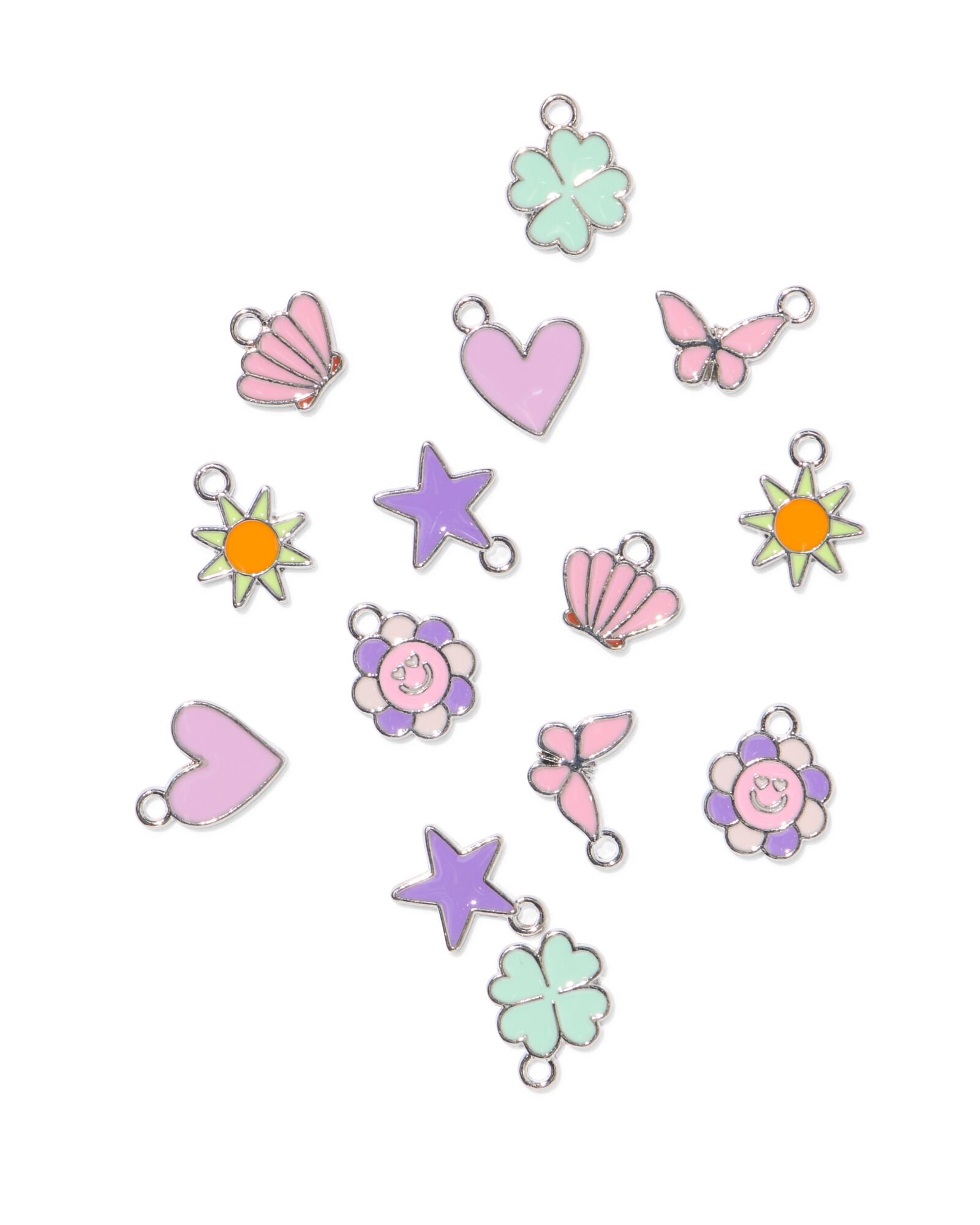 Perlenset Metallanh&auml;nger &ndash; 14 St&uuml;ck - 15900544 - HEMA