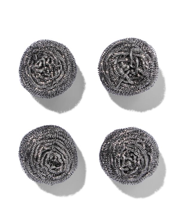 &eacute;ponges en acier inoxydable Sorbo - 4 pi&egrave;ces - 70100011 - HEMA