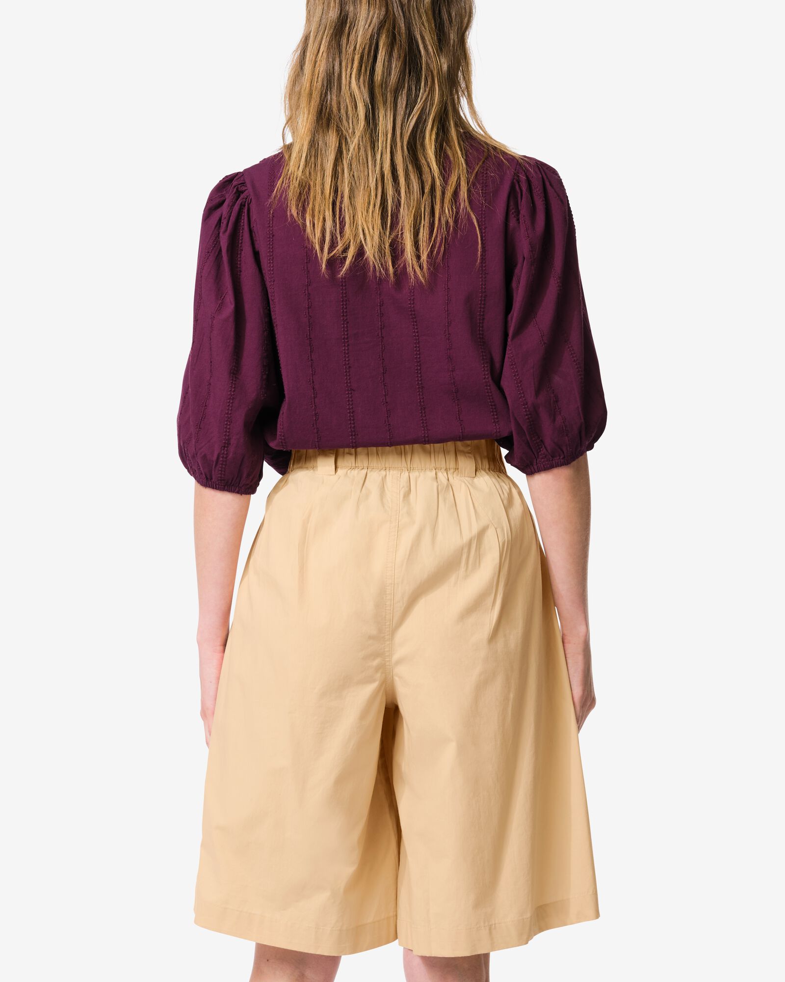 pantalon femme Daisy bermuda coupe classique sable sable - 36209060SAND - HEMA