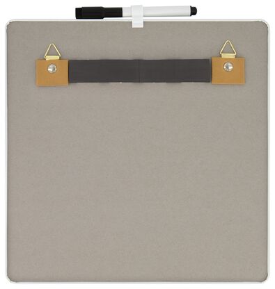 tableau magn&eacute;tique blanc 30x30 semainier - 14822218 - HEMA