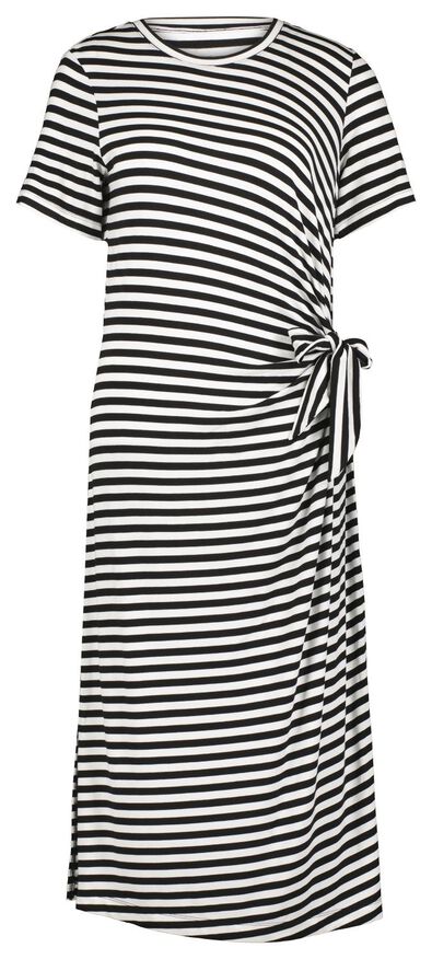 robe femme noeud noir/blanc - 1000023976 - HEMA