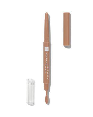 eyebrow fill & define pencil 01light - 11210591 - HEMA