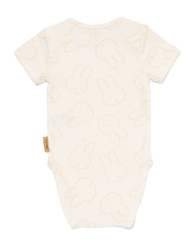 Miffy mitwachsender Baby-Strampler LENZING&trade; ECOVERO&trade;, gerippt eierschalenfarben eierschalenfarben - 33303960OFFWHITE - HEMA