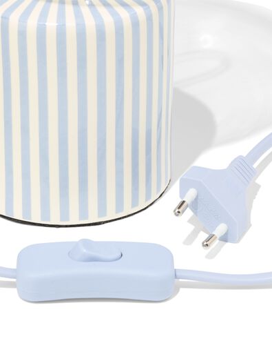 lampe de table 12,5x12,5x23cm led c&oelig;ur - 61104413 - HEMA