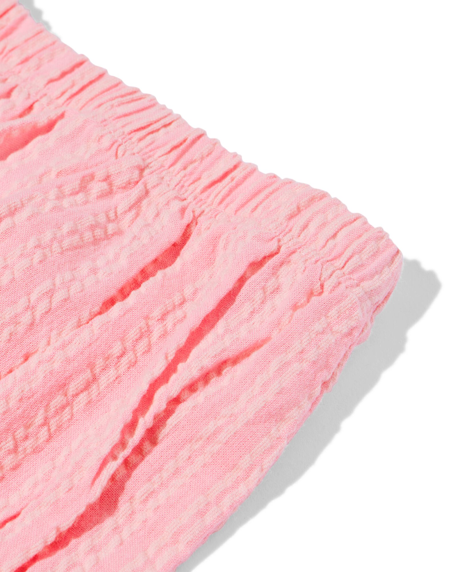 babykledingset A-lijn seersucker strepen rose rose - 33079970PINK - HEMA