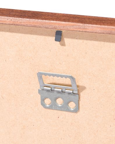 cadre photo 40x60 cm bois massif couleur noyer 40 x 60 bois - 13622045 - HEMA