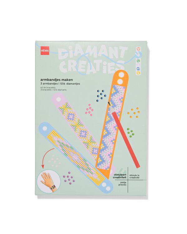 kralenset armbandjes - 3 stuks - 15900383 - HEMA