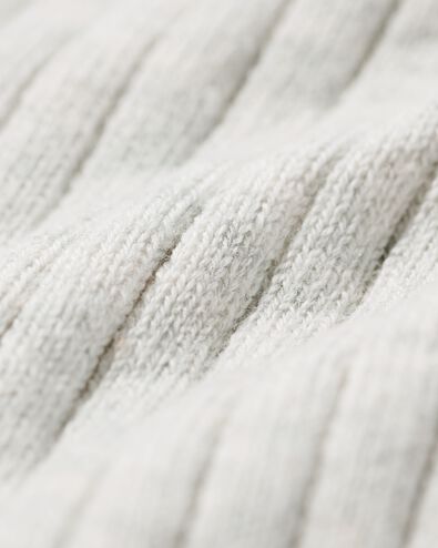 legging c&ocirc;tel&eacute; nouveau-n&eacute; gris chin&eacute; gris chin&eacute; - 33432920GREYMELANGE - HEMA