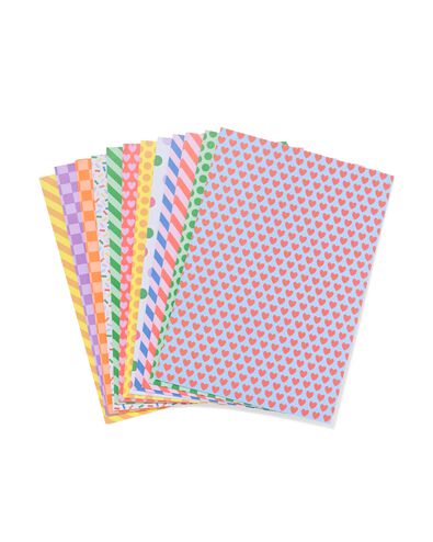 Designpapier A4 &ndash; 24 Blatt - 15900455 - HEMA