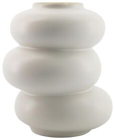vase Ø16x20 céramique blanc - 13321133 - HEMA