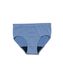 hipster menstruel sans coutures absorption légère bleu XL - 19661353 - HEMA