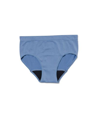 hipster menstruel sans coutures absorption légère bleu XL - 19661353 - HEMA
