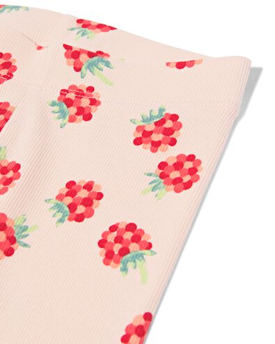 Baby-Pyjama zum Mitwachsen Himbeere rosa - 33357740PINK - HEMA