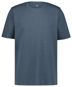 chemise de nuit homme avec bambou bleu bleu - 1000026970 - HEMA