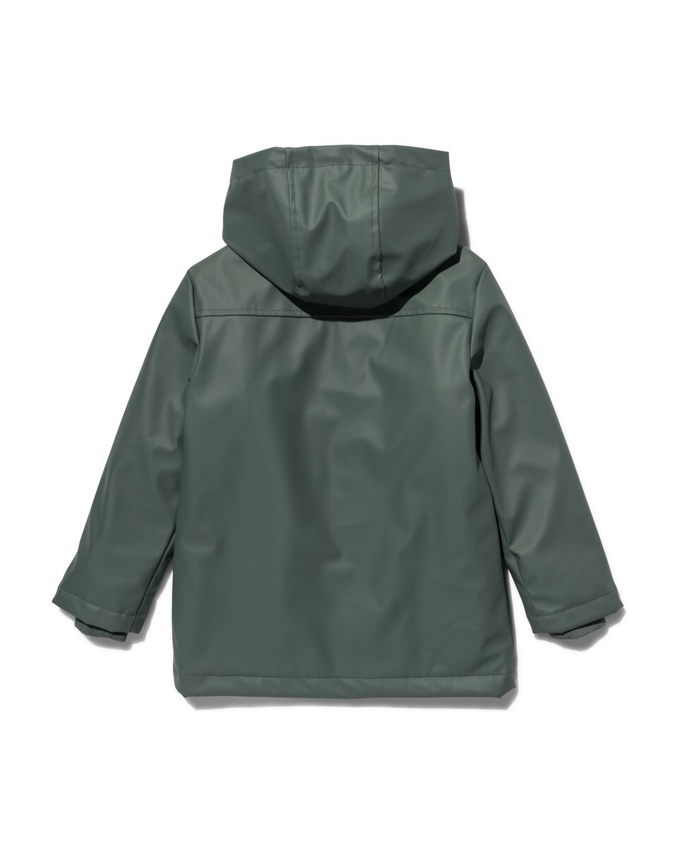 veste enfant à capuche vert vert - 1000030031 - HEMA