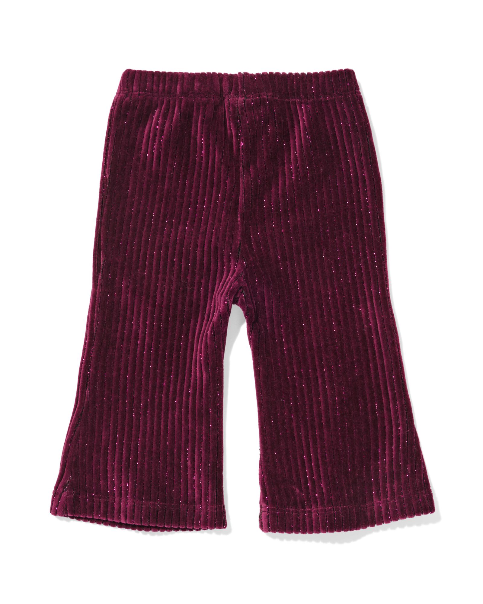 legging enfant coupe &eacute;vas&eacute;e c&ocirc;tel&eacute; paillet&eacute; rouge fonc&eacute; - 33076970DARKRED - HEMA