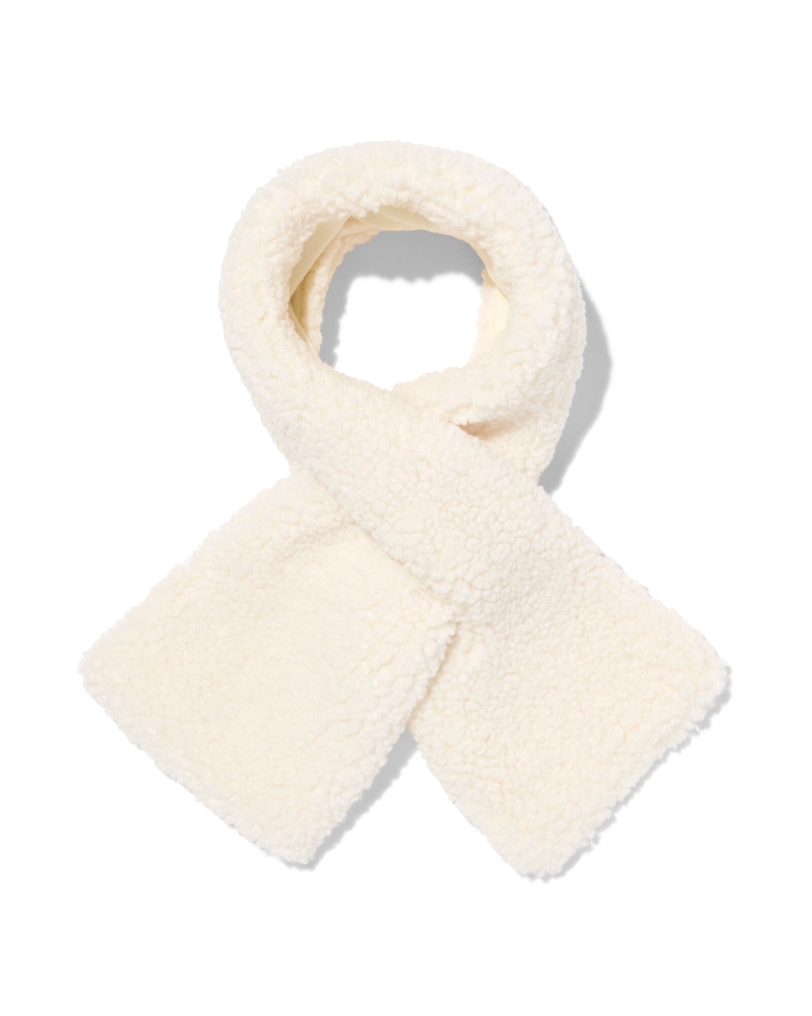 écharpe enfant teddy beige - 16700286 - HEMA