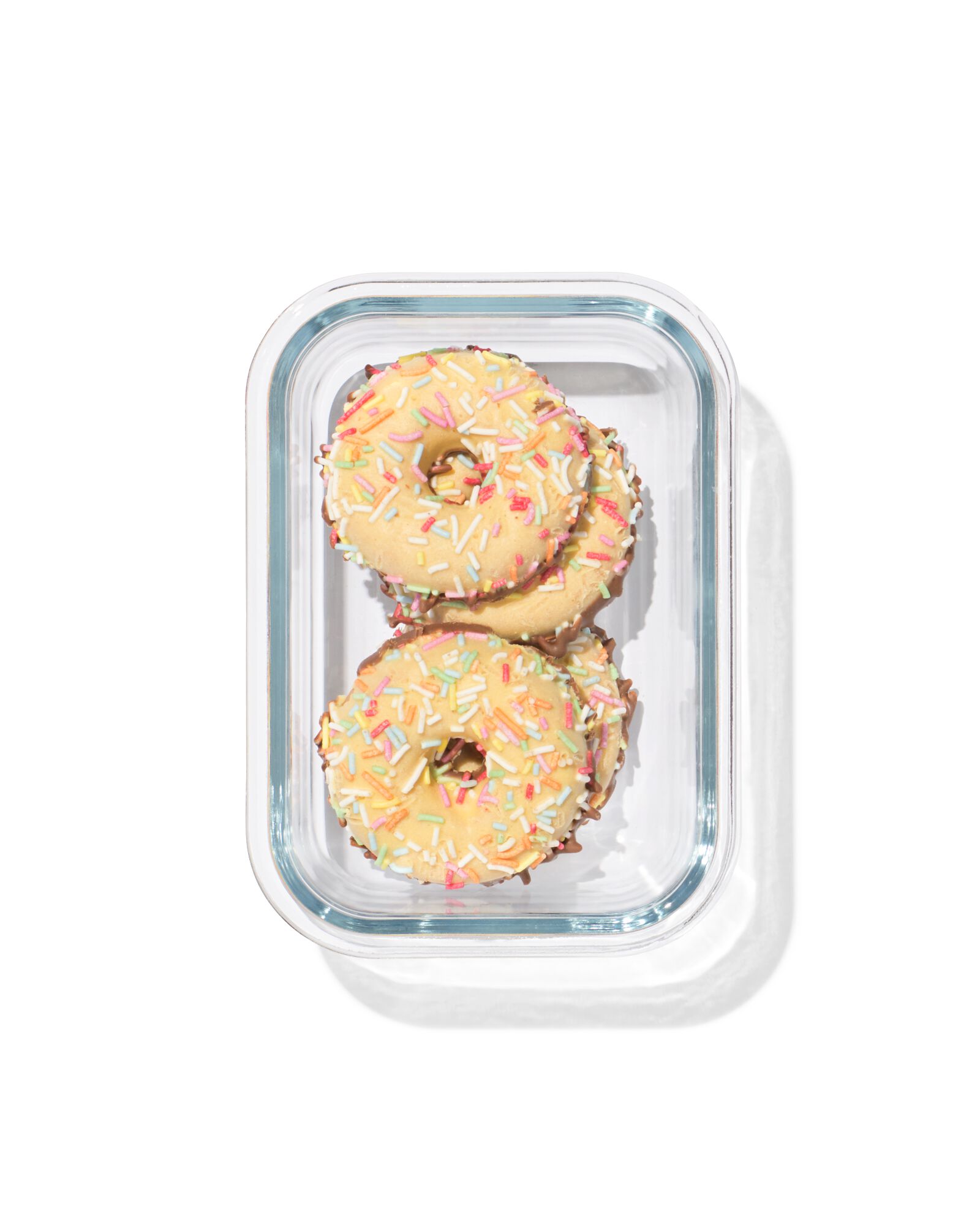 pick en mix vershouddoos en deksel glas - S mix - 80810500 - HEMA