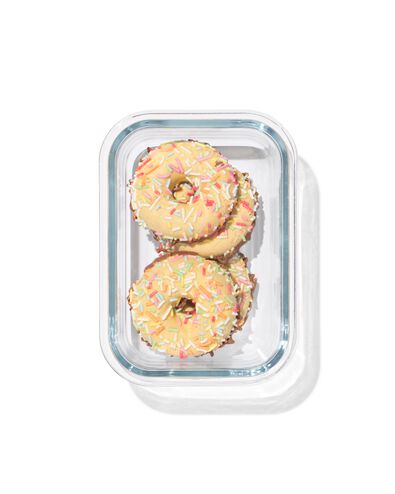 pick en mix vershouddoos en deksel glas - S mix - 80810500 - HEMA