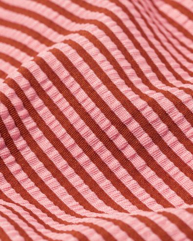 Kinderbadeanzug aus Seersucker  dunkelrosa dunkelrosa - 22260190DARKPINK - HEMA