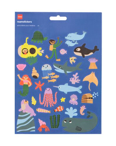 raamstickers onderwater - 15900334 - HEMA