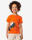 kinder t-shirt Takkie oranje 122/128 - 30784459 - HEMA