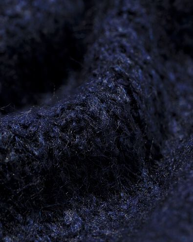 damesvest Grace fijngebreid donkerblauw donkerblauw - 36302520DARKBLUE - HEMA