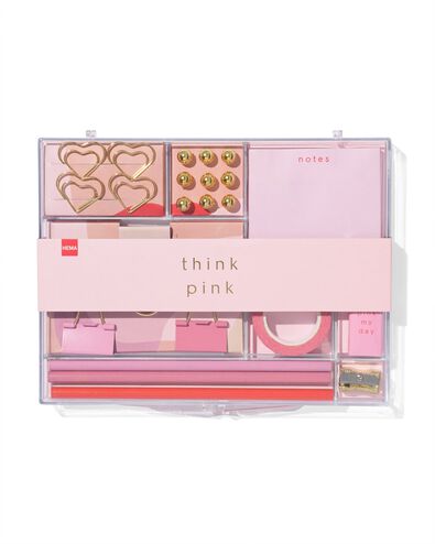 ensemble d’accessoires de bureau 16.5x21.5x2.5 - 14130241 - HEMA