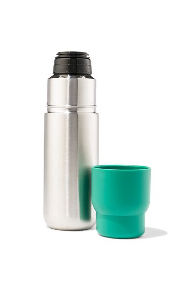 Isolierflasche, doppelwandig, Edelstahl, grün, 500 ml - 80650084 - HEMA