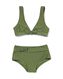 Kinder-Bikini, mit Glitter graugrün graugrün - 1000031082 - HEMA
